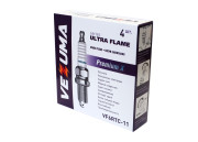 свечи VEZUMA для а/м HYUNDAI / KIA / MAZDA / MITSUBISHI / NISSAN / SUBARU / LADA (упак. 4 шт.) "Premium X" арт. VF6RTC-11