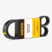 ремень HOFER поликлиновой 5РК1110 для а/м Renault Logan, LADA Largus 8 кл. с ГУР, б/кон HF 103 640