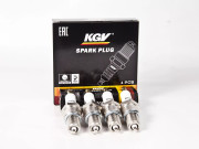 свечи KGV для а/м ВАЗ 2101-2107, 2121 карб. (ком-т 4 шт.) BP6ES