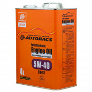 масло моторное AUTOBACS 5W40 SN/CF синт. 4л A01508404