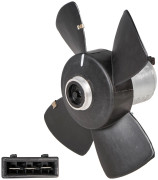 электровентилятор охлаждения LUZAR для а/м VW Transporter T4 (90-) (без кожуха) (тип AEG; 280мм.) (LFc 1813)