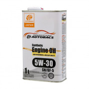 масло моторное AUTOBACS ENGINE OIL SYNTHETIC 5W30 SN/GF-5  1л (Сингапур) A00032061