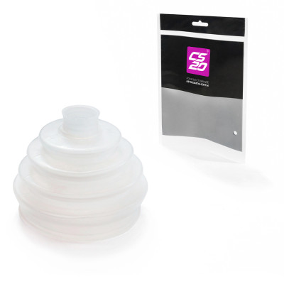 пыльник ШРУСа для а/м 2121, а/м 2123 внутренний CS20 для а/м 2108, а/м 2110, а/м 2170 универсальный ПРОЗРАЧНЫЙ полиуретан серия PROFI в упак. 2123-2215068 арт.07514