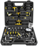 набор для измерения давления в топливной системе THORVIK системы впрыска Bosch CIS, AFC, MPC, LH-Jetronic, I-Tec Systems, EFI, CFI, GM TBI арт.FPTK2