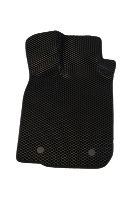 коврики салона Carpetelli Renault LOGAN 1 2004-2015 комплект EVA ромб черный кант черный