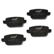 Колодки LYNX(FORD Mondeo IV 07>/Kuga 08>/Galaxy 06>/S-Max 06>, VOLVO S80/V70 06>) задние, BD-3005