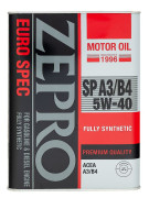 масло моторное ZEPRO EURO SPEC 5W-40 SP ACEA A3/B4 синт. 4л арт. 1849-004-0