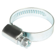 хомут червячный AIRLINE 20-32/9 мм стандарт, W1 оцинк AHCG025