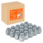 гайка колесная AIRLINE M12x1,25x26, конус, кл.19, закрытая, хром для а/м Suzuki/Subaru ASCR023