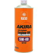 масло моторное AKIRA 5W-40 SP/CF/GF-6 синт. 1л арт. A00032241-001