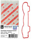 прокладка клапанной крышки FORD MAZDA VOLVO BMW FIAT РОСТЕКО силикон в упак 1235994 арт. 21456