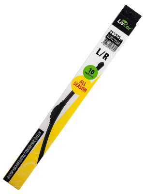 щетка с/о LivCar All Season бескаркасная, 21''/525 мм (11 адаптеров) арт. LCDV2153A