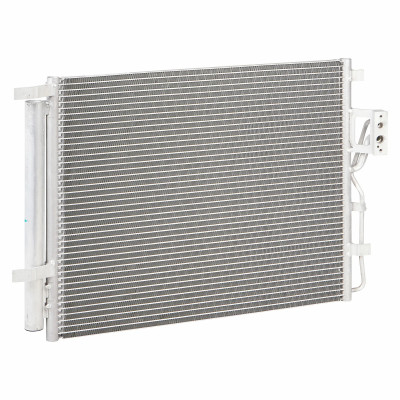 радиатор кондиционера (конденсер) LUZAR для а/м Hyundai Santa Fe (CM) (06-) 2.2D (выпуск 2009-) LRAC 0858