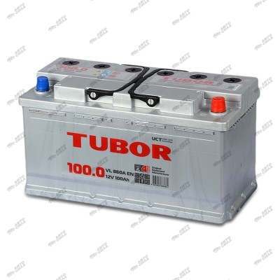 аккумулятор TUBOR OEM 100 А/ч 860А обр. (352*175*190) 100.0L