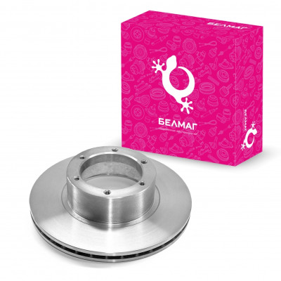 диск тормозной БелМаг для а/м Газель (1 шт. в упак.) BM.1464