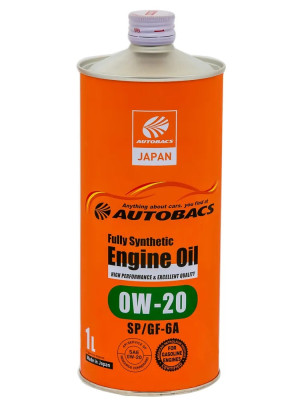 масло моторное AUTOBACS 0W20 SP/GF-6A 1л A00032229