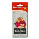 ароматизатор Angry Birds бумажный GIRL малина подвесной AB007