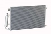 радиатор кондиционера (конденсер) LUZAR с ресивером Qashqai 2.0i LRAC 1420, 92100-JD200