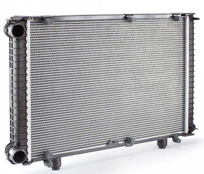 радиатор алюминиевый ПРАМО для а/м ГАЗель-Бизнес 33025 (дв. УМЗ), ГАЗель (дв. Chrysler) ЛР33027-1301010-10