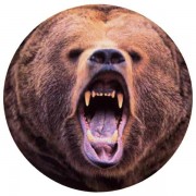 чехол запасного колеса SKYWAY R15 эко-кожа (полиэстер) Медведь S06301013