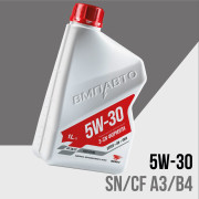 масло моторное ВМПАВТО 3-SN 5W-30 (A3/B4, SN/CF) синт. 1л 9210