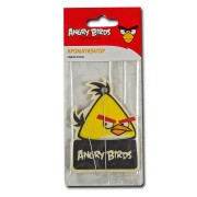 ароматизатор Angry Birds бумажный CHUCK лимон фреш подвесной AB003