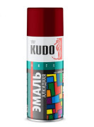 краска KUDO 520 мл универсальная темно-красная KU-10042