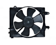 электровентилятор охлаждения LUZAR для а/м Daewoo Matiz (02-) (с кожухом) M/A (LFc 0566)