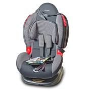 детское автомобильное кресло SIGER "Кокон Изофикс" 9-25 кг (серый)