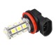 светодиод SKYWAY H11 12V 18 SMD диодов 1-контактная Белая Ближний,дальний свет, противотуманные фары min2 SH11-5050-18 