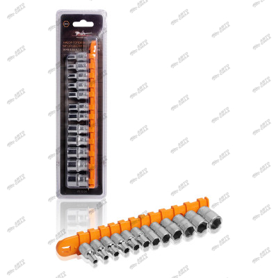 набор головок AIRLINE торцевых 1/4" DR шестигранных 12пр. (4,4.5,5,5.5,6,7,8,9,10,11,12,13мм) AT-12-24