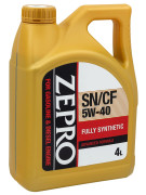 масло моторное ZEPRO Classic 5W-40 F-S SN/GF-5 синт. 4л (пластик) арт. 30011333-004
