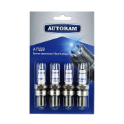 свечи AUTORAM А17ДВ (0,5) ВАЗ 2101-2107, 2121 (КСЗ) (BP6ES) (блист. 4 шт.)