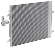 радиатор кондиционера (конденсер) LUZAR для а/м Volvo S60 (10-)/S80 (06-) (с ресивером) LRAC 1054