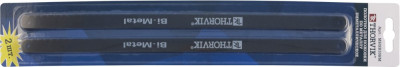 полотно для ножовки по металлу THORVIK 300 мм, 24 зуба на дюйм биметаллическое (ком-т из 2 шт.) арт.MHSB30BM