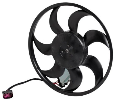 электровентилятор охлаждения LUZAR для а/м VW Touareg (02-) (без кожуха; c модул. упр.) (420 mm.) (LFc 1855)