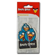 ароматизатор Angry Birds бумажный BLUES бриз подвесной AB004