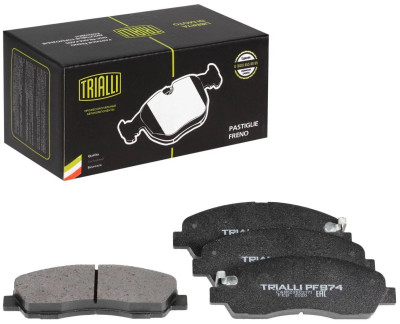 колодка TRIALLI для а/м ГАЗель Next задняя дисковая (4.6т) PF 974