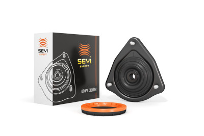 опора амортизаторной стойки СЭВИ 2190 с ЭУР смещение 12 мм. в упак. подш. "АТР-Холдинг"+ крепл. 2190-2902821 серия ЭКСПЕРТ арт. 1130