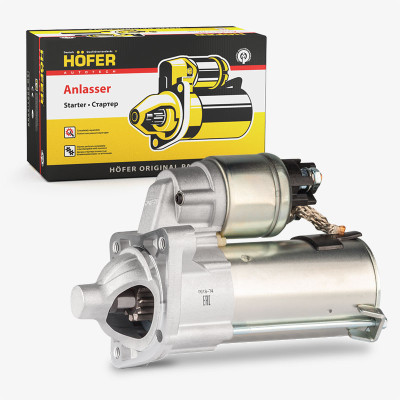 стартер HOFER 2190 редукт.(1,4 кВт, МКПП 2181) ( 5702.3708-07,TS12E901) HF 690 116