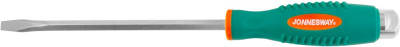 отвертка шлицевая JonnesWay ударная, силовая под ключ SL8x200 арт.D70S8200