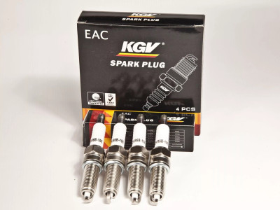 свечи KGV для а/м Solaris, Soul, Cerato, Ceed, Elantra, I20, I30 1.4-1.6L (ком-т 4 шт.) LZKR6B-10E