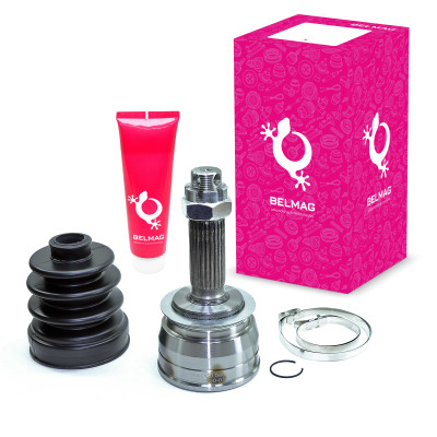 ШРУС БелМаг Hyundai Accent (ТагАЗ 99-10)(ABS-) наружн. (ОЕМ 4950025200) BM.OCJ.048