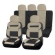 чехлы SKYWAY PROTECT 2 на сиденья вельвет 11 предм. черно/бежевый S01301088
