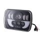 фара светодиодная SKYWAY OFF ROAD 200*140*73мм прямоугольная 12V/30V 28W 6000К 24 диода COMBO+ДХО S07201107