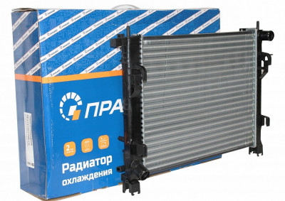 радиатор алюминиевый ПРАМО для а/м 2180 Vesta (15-), X-Ray, Renault Logan II (12-) A/C ЛР214106179R-СБ