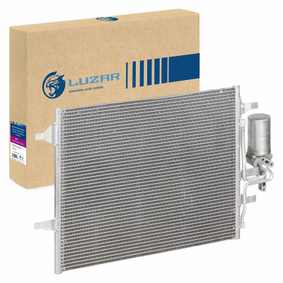 радиатор кондиционера (конденсер) LUZAR для а/м Volvo S60 (10-)/S80 (13-)/XC60 (08-)/XC70 (07-) (с ресивером) LRAC 1060