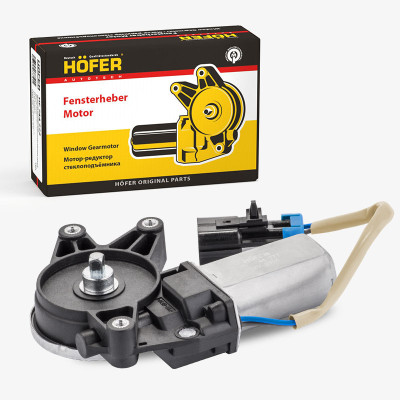 мотор стеклоподъемника HOFER 1117-1119, 2123 Шеви Нива правый HF 744 777