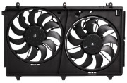 электровентилятор охлаждения LUZAR для а/м Mitsubishi Outlander XL (12-) 2.0i/2.4i (2 вент.) (с кожухом) LFK 1162