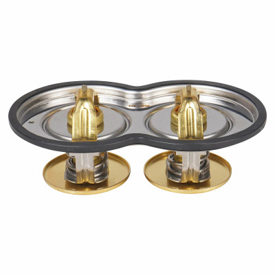 термостат LUZAR для а/м Scania 4-series (95-)/5-series (P,G,R) (03-) (80/80°С) (2 термоэл.) LT 2707